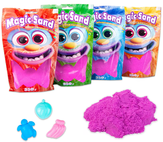 Набір для творчості «Magic sand» пісок, у кульку, 350гр