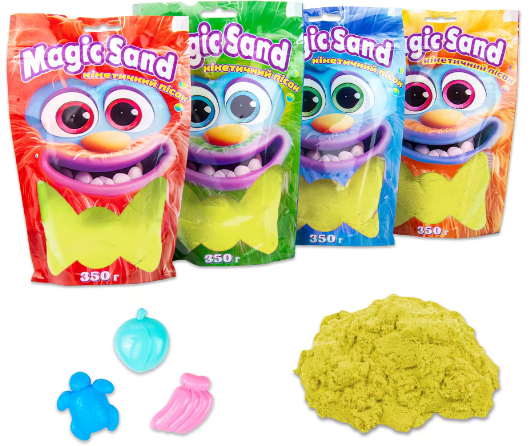 Набір для творчості «Magic sand» пісок, у кульку, 350гр