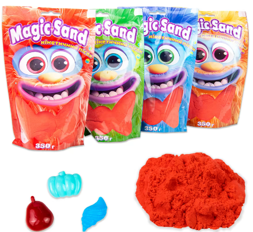 Набір для творчості «Magic sand» пісок, у кульку, 350гр