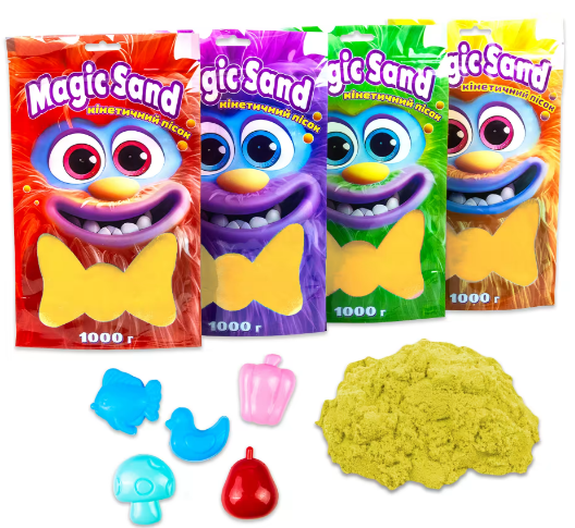 Набір для творчості «Magic sand» пісок, у кульку, 1000гр