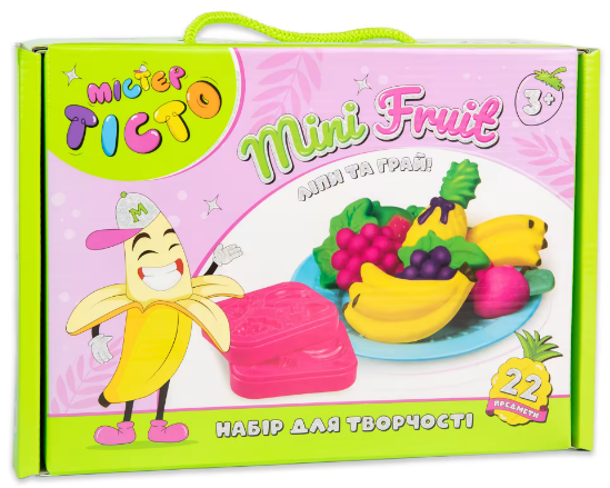 Набір для ліплення «Містер тісто» Mini fruit