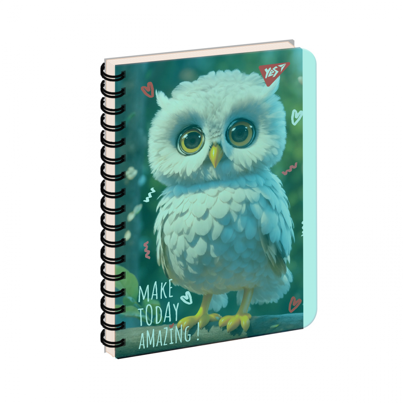 Блокнот пруж. А5 144 аркуші Owl
