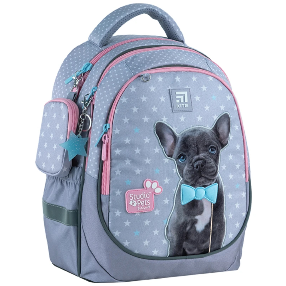 Рюкзак Education Studio Pets 3 відділення, 2 кишені, 19×36см