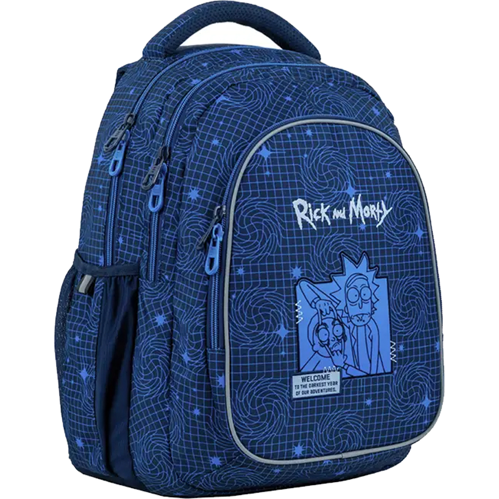 Рюкзак Education Teens Rick and Morty 3 відділення, 2 кишені