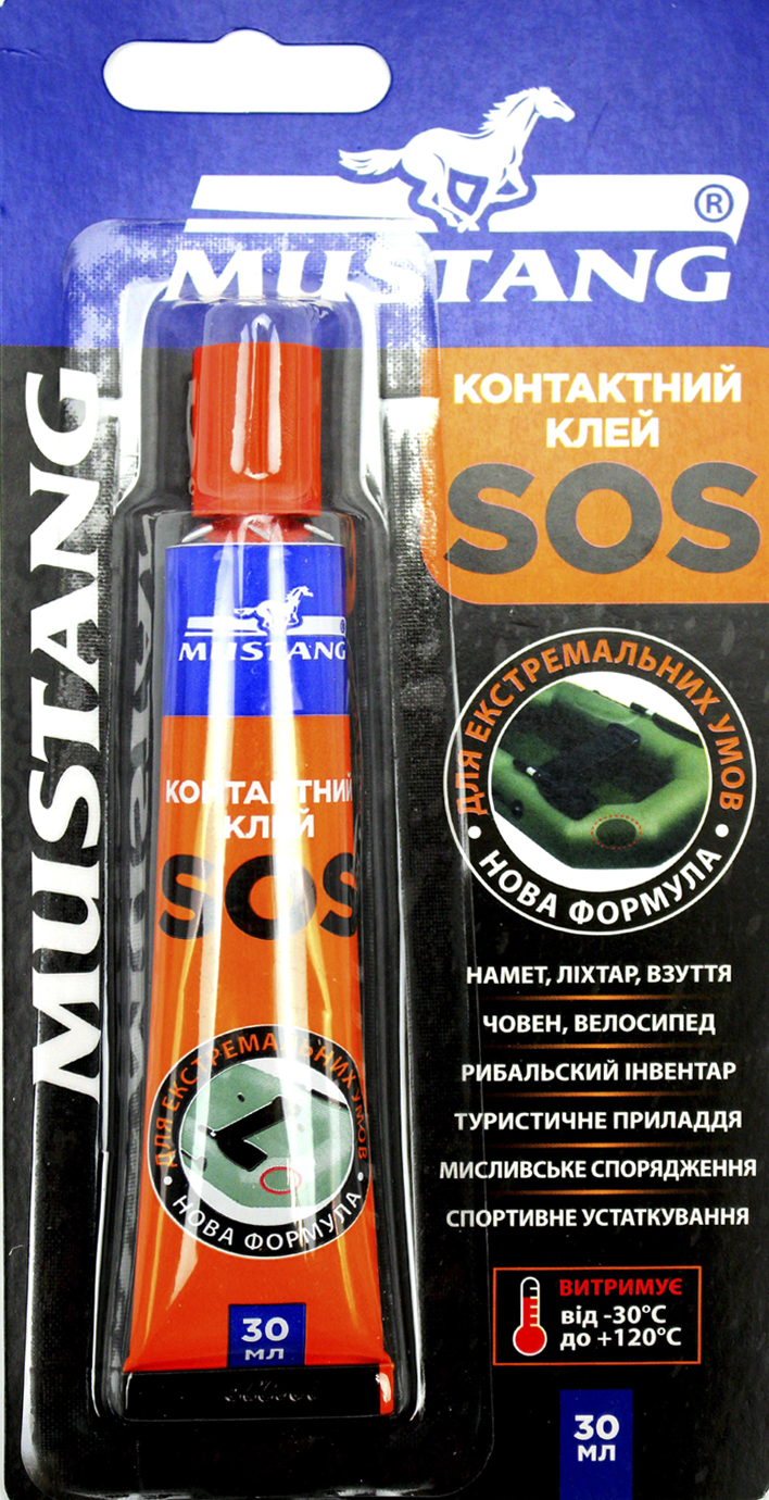 Клей «S.O.S Mustang» 30мл