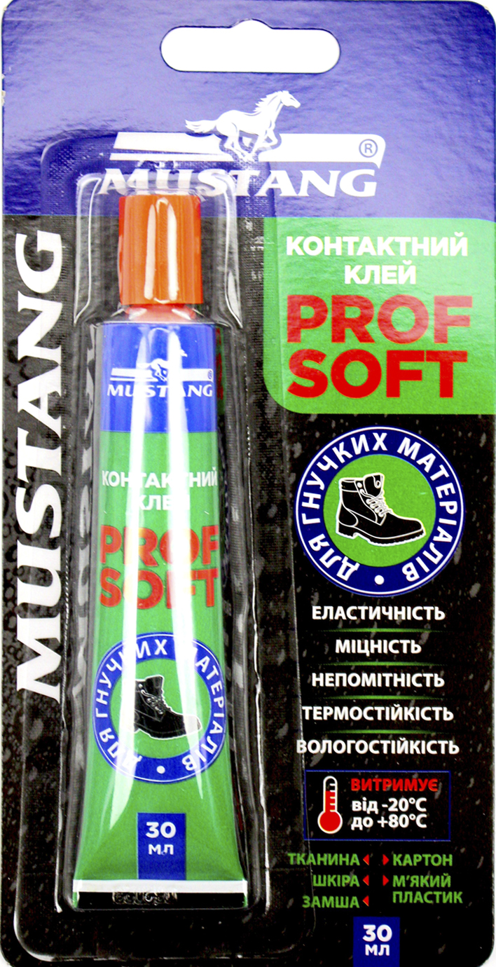 Клей «Soft Mustang» 30мл
