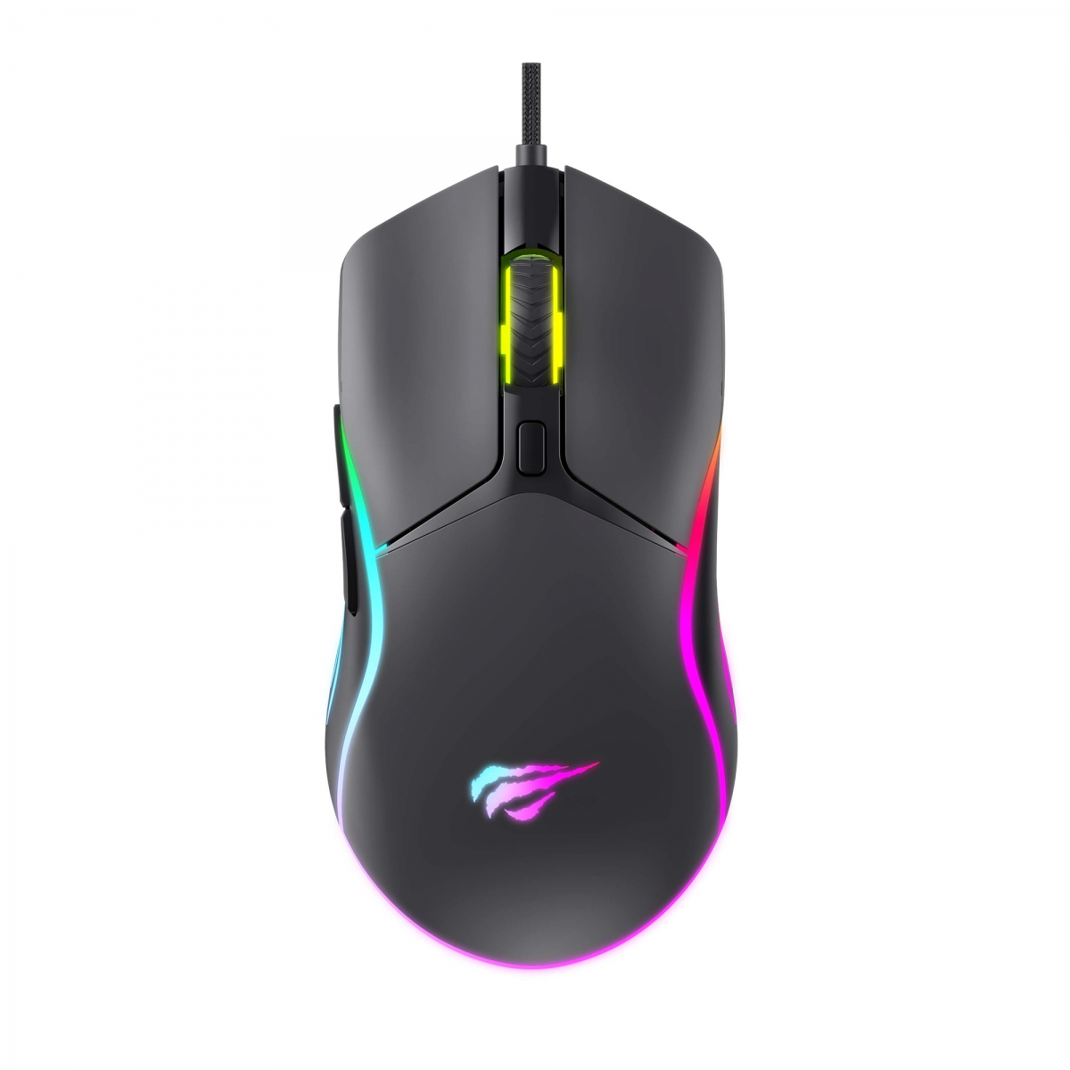 Мишка ігрова HV-MS1029 USB black