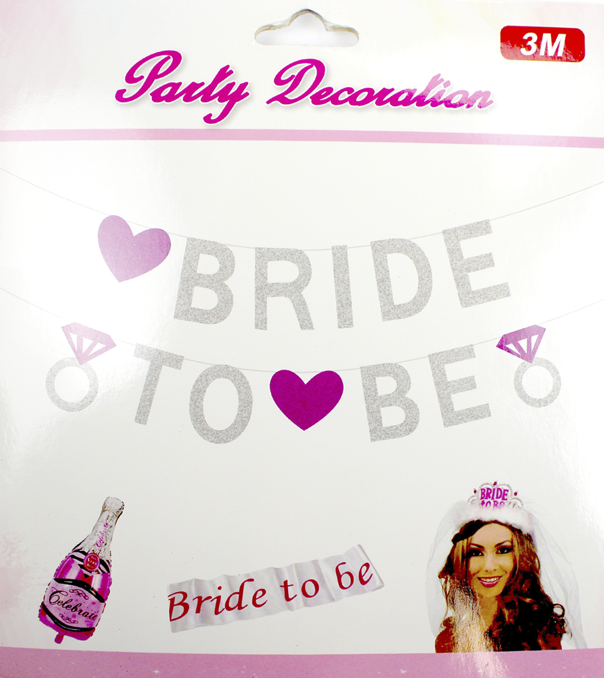 Гірлянда to be Bride велика блискавка 80335
