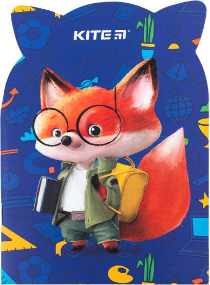 Блокнот А5 48 аркушів м'яка обкладинка Smart fox