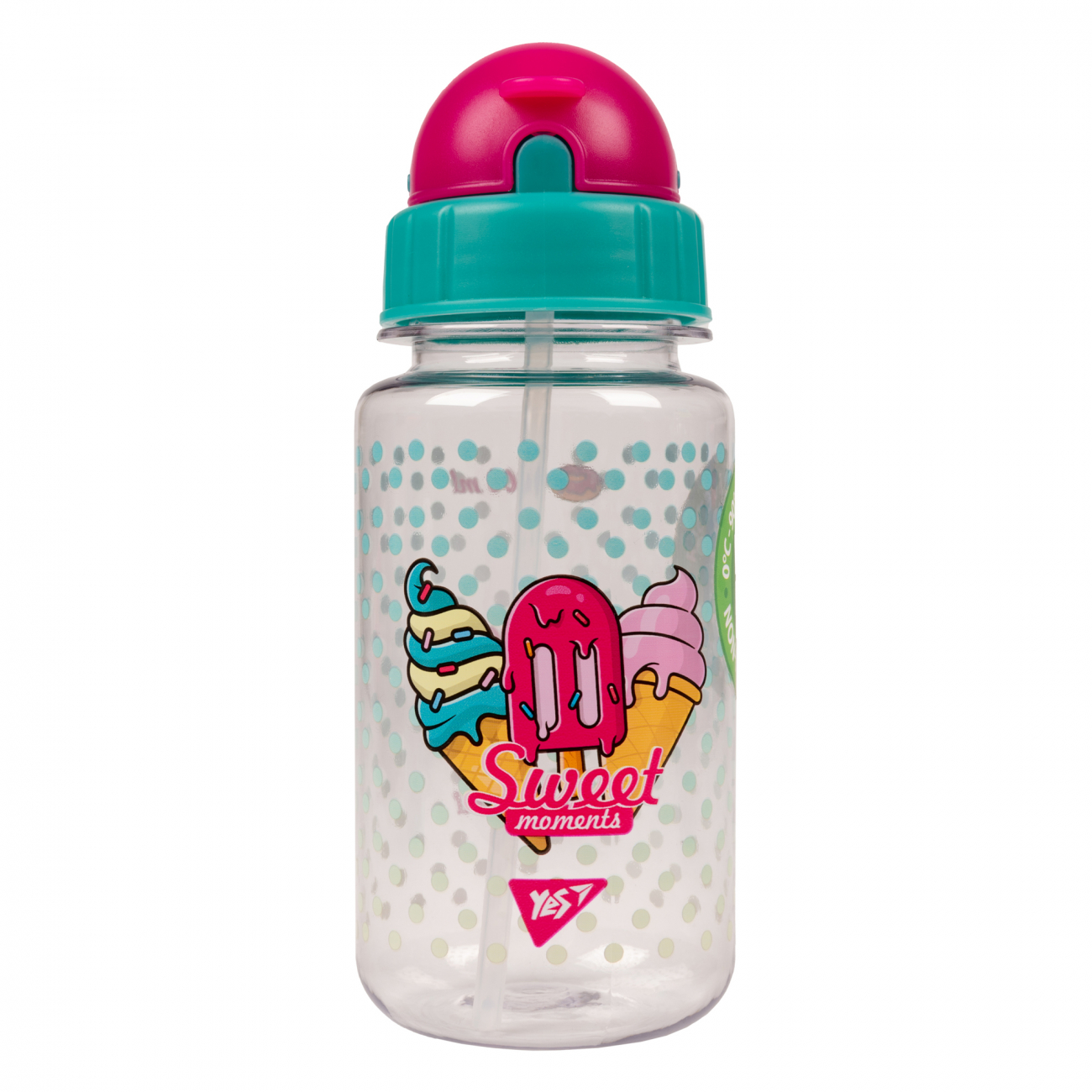 Пляшка для води пластикова 380мл Sweet Cream