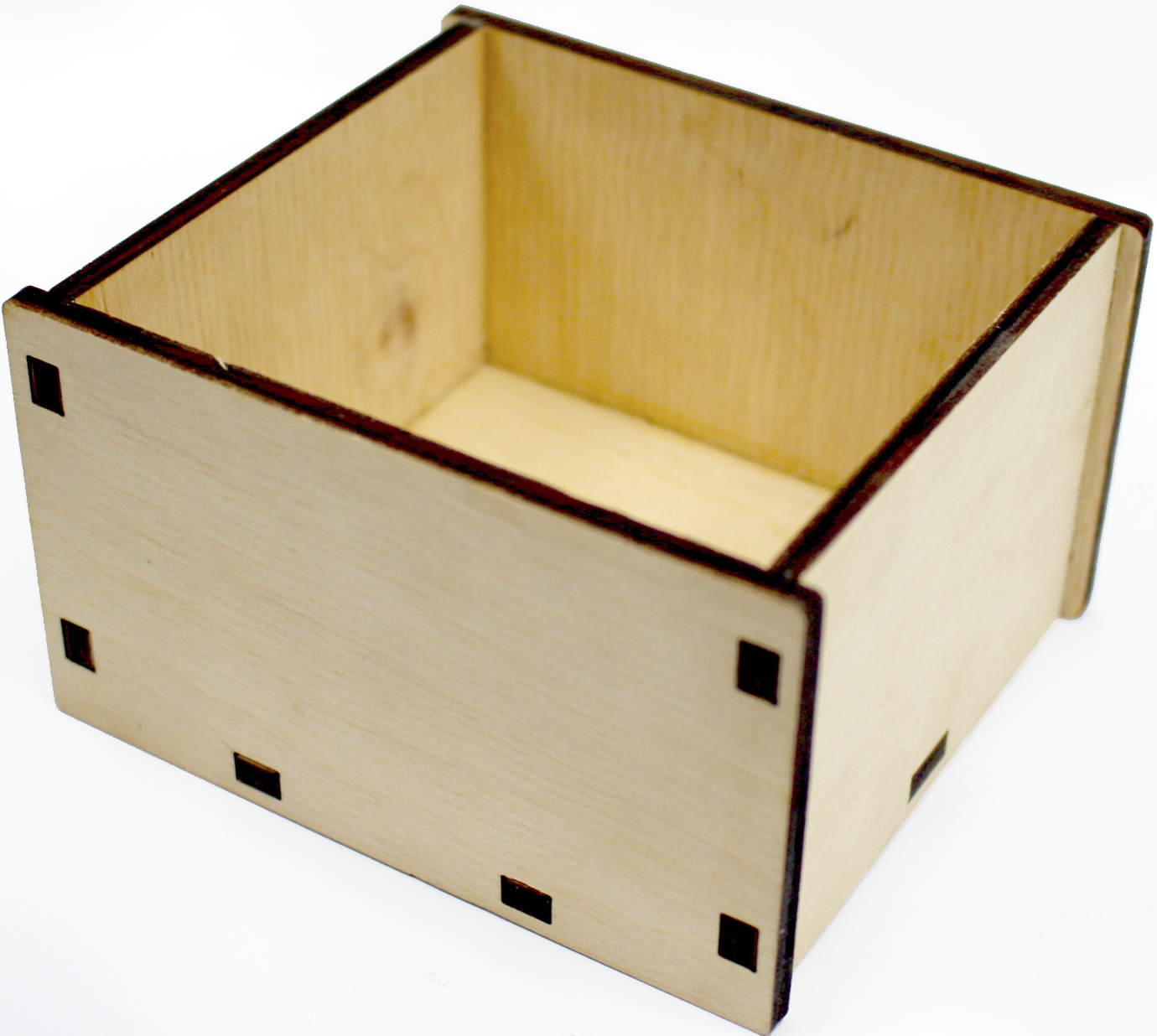 Коробка для квітів 10×8×6см фанера