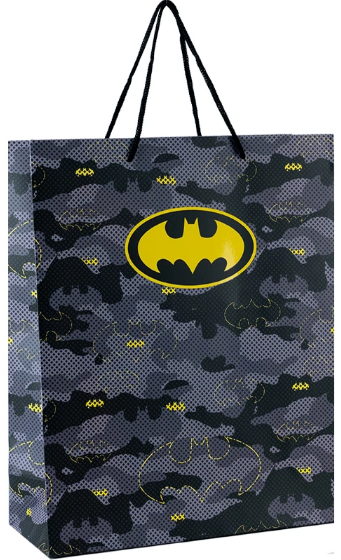 Пакет подарунковий паперовий DC Comics 26×32см