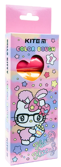 Тісто для ліплення 7 кольорів 7×20гр Hello Kitty