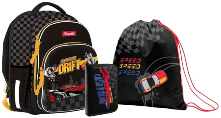 Рюкзак «1В» S-106 Collection MAXDRIFT 2 відділення, 3 кишені +подарунок пенал, сумка