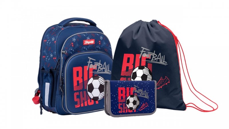 Рюкзак «1В» S-106 Collection Football match 2 відділення, 3 кишені +подарунок пенал, сумка