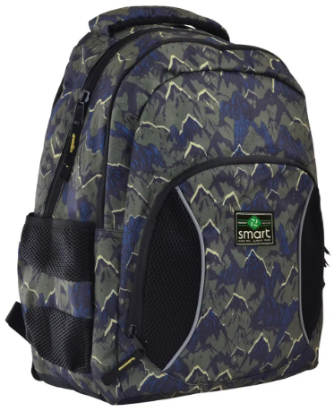 Рюкзак «Smart» SG-25 Mountains 3 відділення, 2 кишені