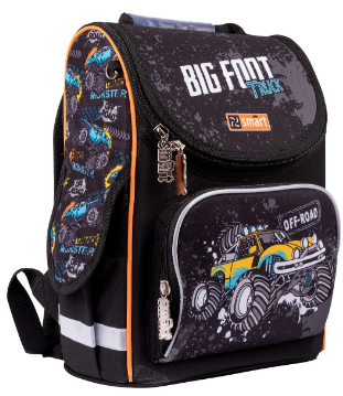 Ранець каркасний «Smart» PG-11 Big Foot 1 відділення, 3 кишені Акція