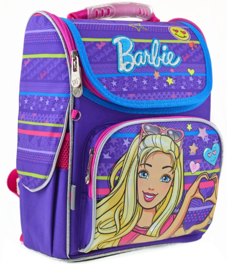 Ранець каркасний «Yes» H-11 Barbie 1 відділення, 3 кишені 33,5×26×13,5см