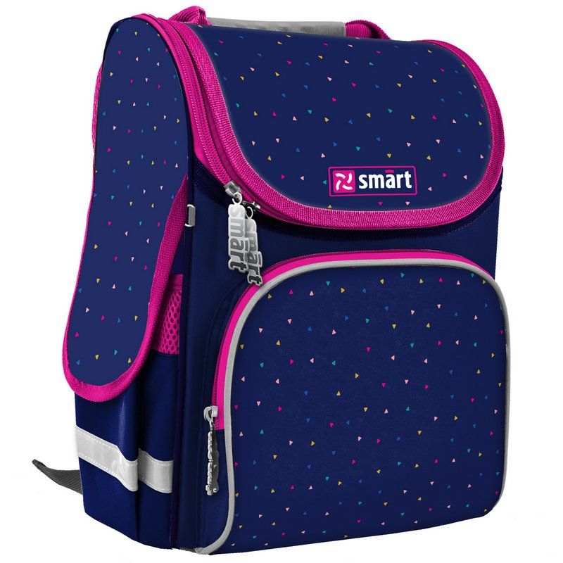 Ранець каркасний «Smart» PG-11 Style 1 відділення, 3 кишені