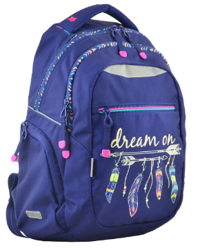 Рюкзак T-23 Dream 2 відділення, 3 кишені, 45×31×15см