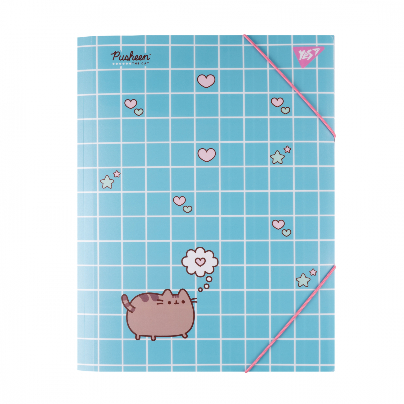 Папка А4 «Pusheen. Hearts» на резинці