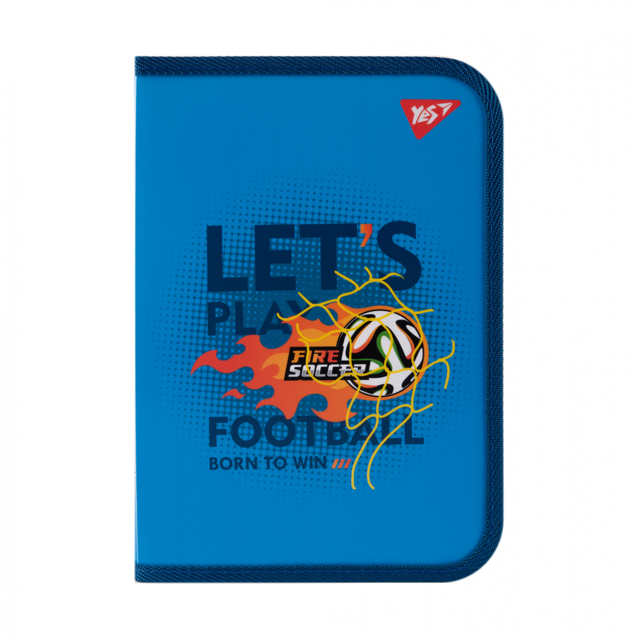 Папка для зош. В5 «Football» на блискавці пластикова