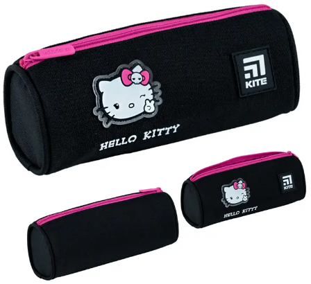 Пенал Hello Kitty, тубус, 1 відділення, без наповнення