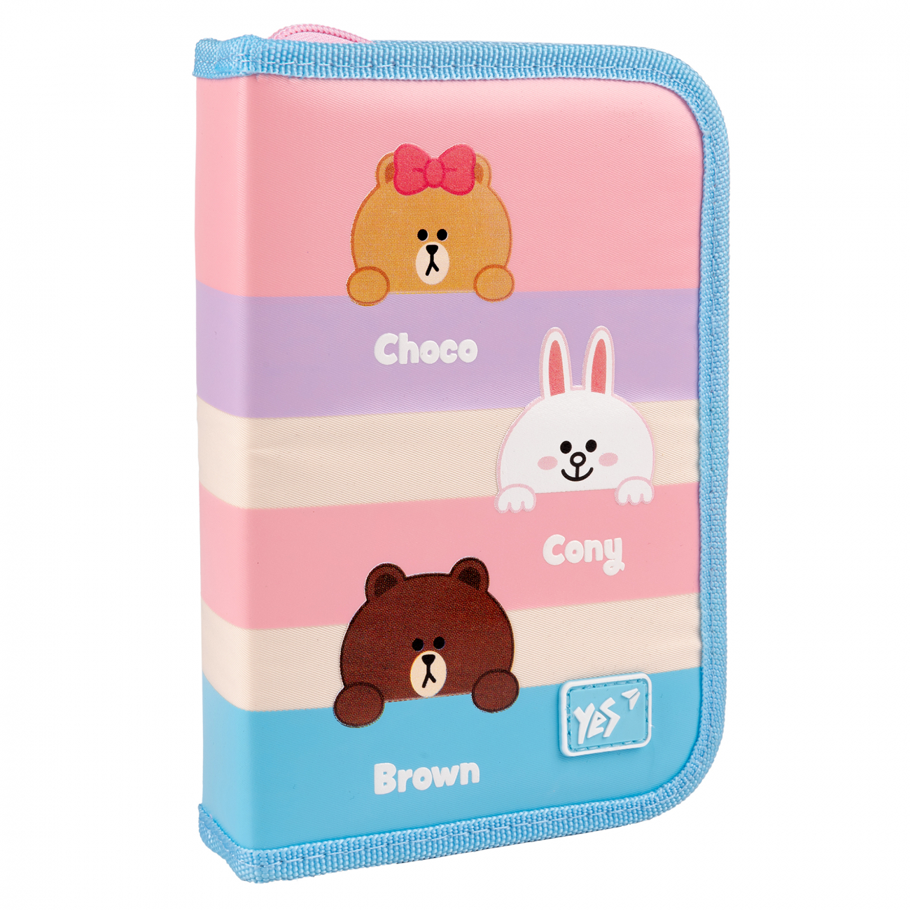 Пенал Line Friends тв., одинарний, 2 клапани