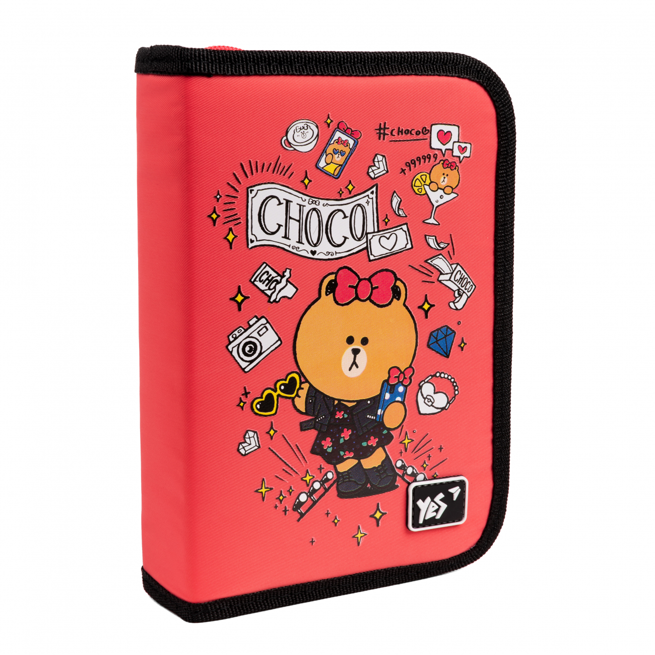Пенал Line Friends тв., одинарний, 1 клапан