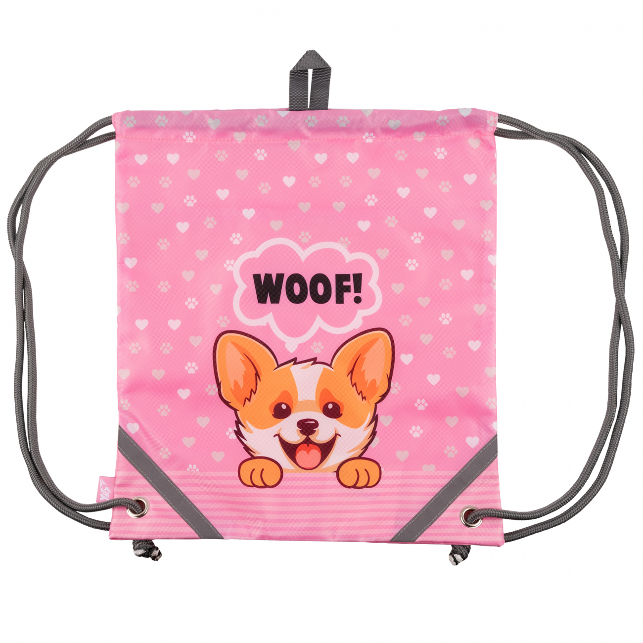 Сумка для взуття I Love Corgi 1 відділення, 1 кишеня