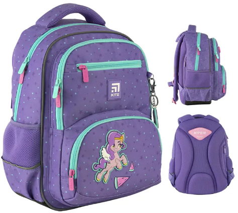 Рюкзак Education Little Pony 2 відділення, 4 кишені