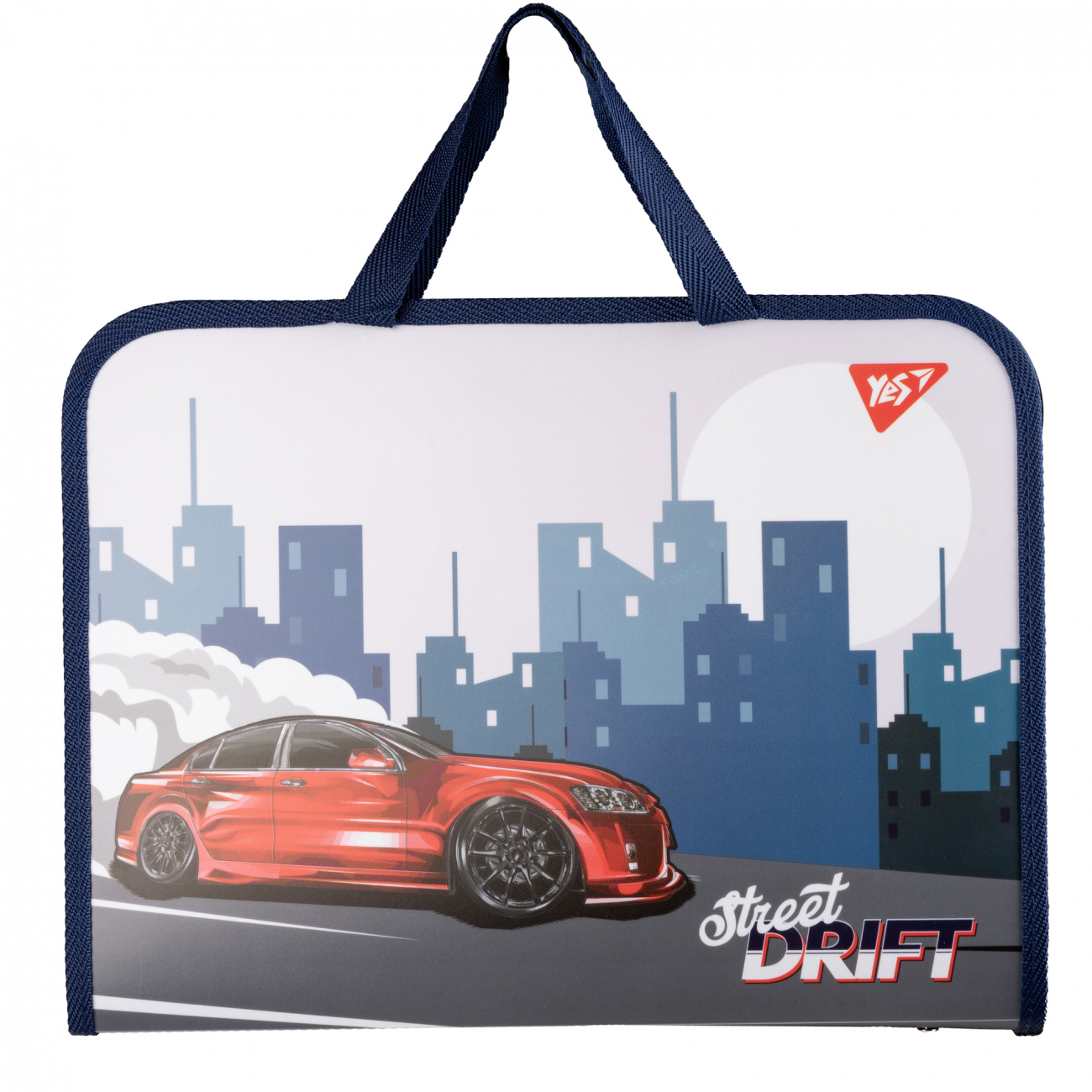 Папка-портфель А4 «Drift Attack» з ручками