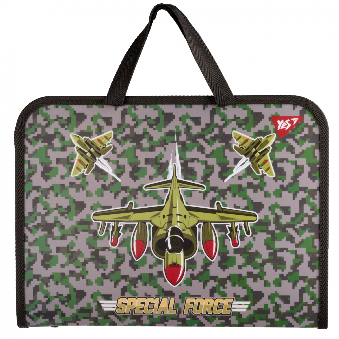 Папка-портфель А4 «Military» з ручками