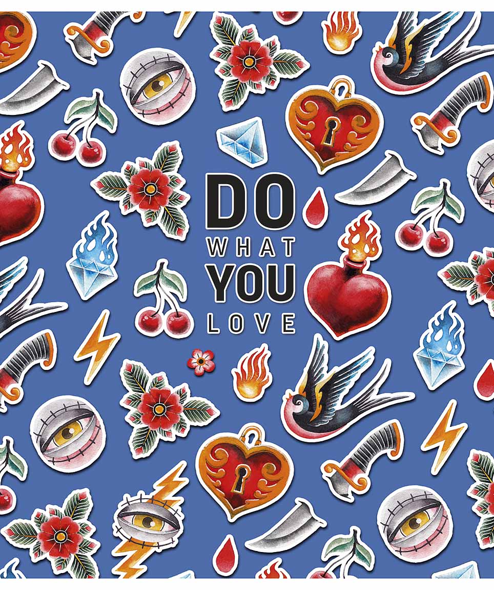 Зошит 48 аркушів лінія Star «Do what you love» виб. УФ лак