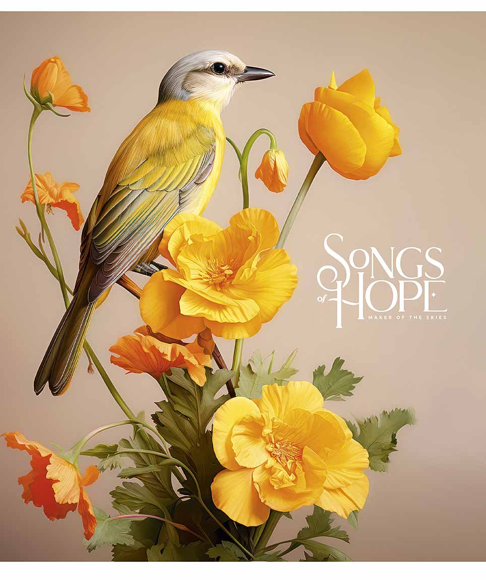 Зошит 60 аркушів лінія «Songs of hope (Пісня надії) » УФ лак