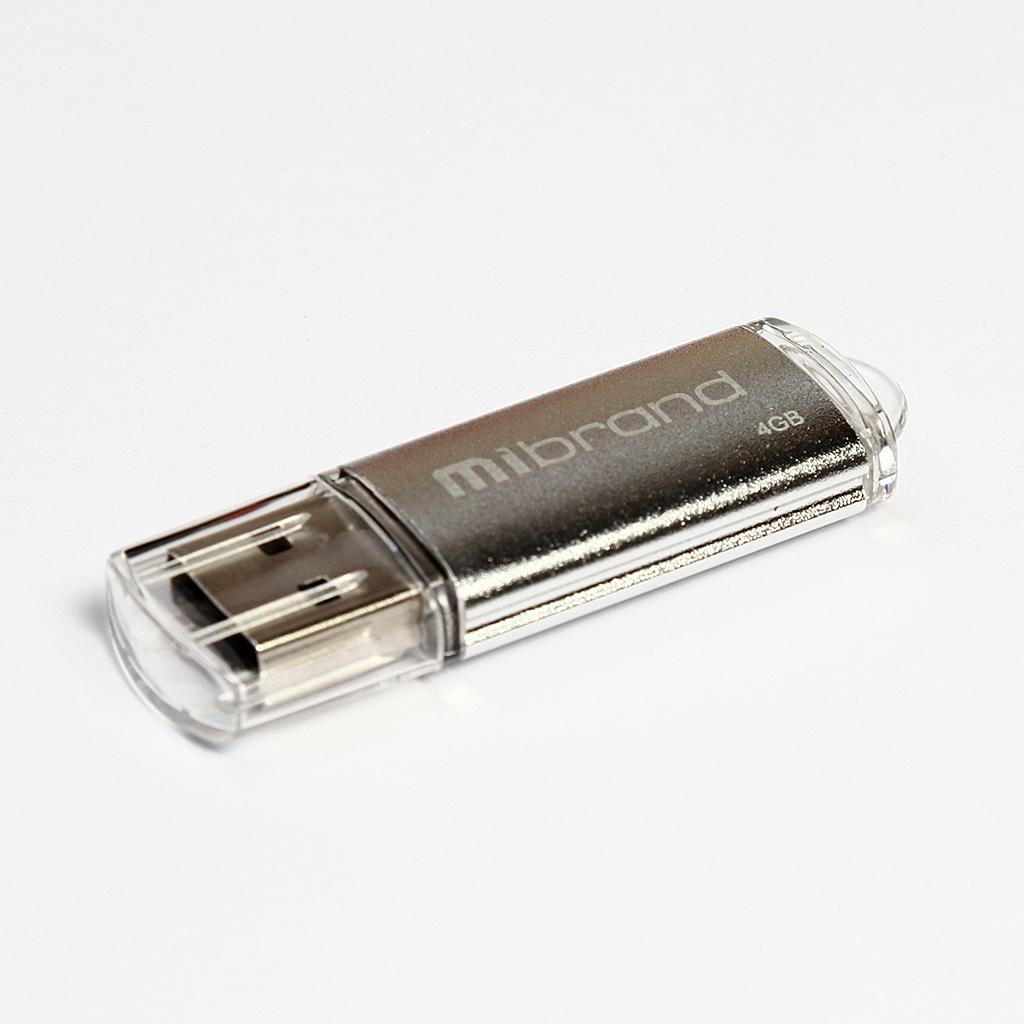 Флеш-пам`ять 4GB Cougar USB2.0 silver