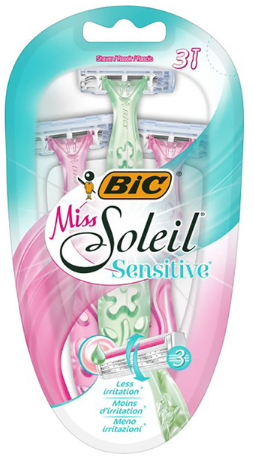 Станок однораз. «Biс Soleil Miss» (3шт) Сенсетів