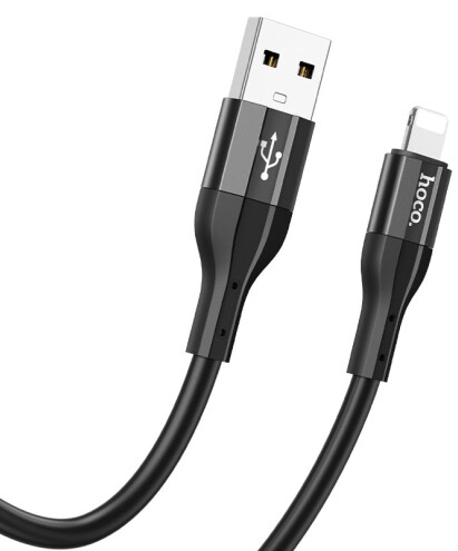 Кабель USB > lihgtning X72 2.4A 1м black