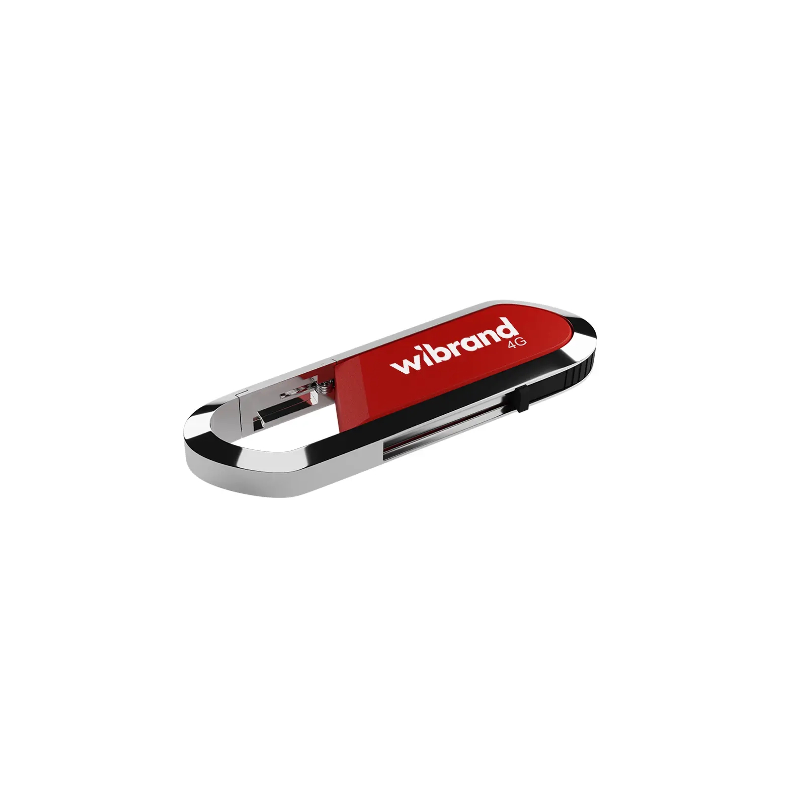 Флеш-пам`ять 4GB Aligator USB2.0 dark red