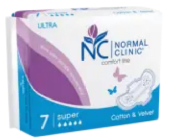 Прокладки «Clinic» Comfort cotton&velvet 7 шт