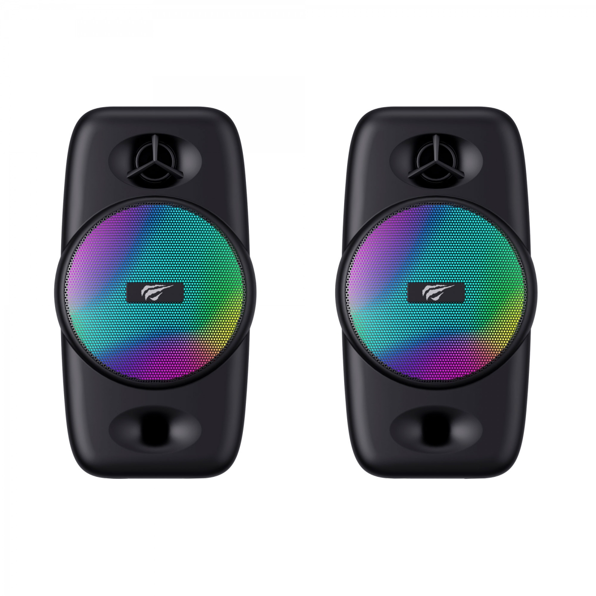 АС 2.0 HV-SK213 USB RGB 2×3W black
