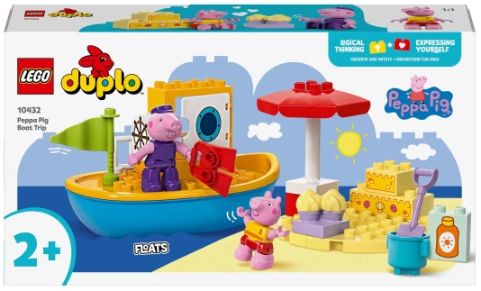 Конструктор DUPLO Морська прогулянка Пеппи на човні