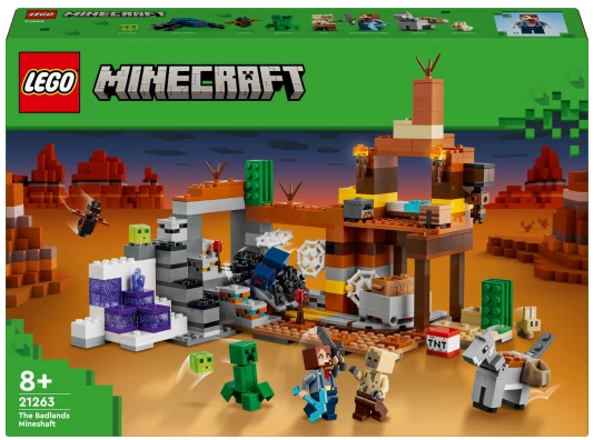 Конструктор Minecraft Покинута шахта у безплідних землях