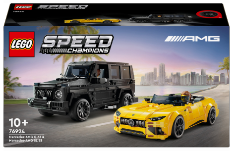 Конструктор Speed Champions Mercedes-AMG G 63 і Mercedes-AMG SL 63