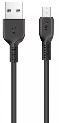 Кабель USB > microUSB X13 2A 1м black