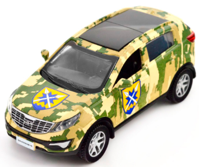 Автомодель «Шеврони Героїв» Kia Sportage R. 56 ОМПБр