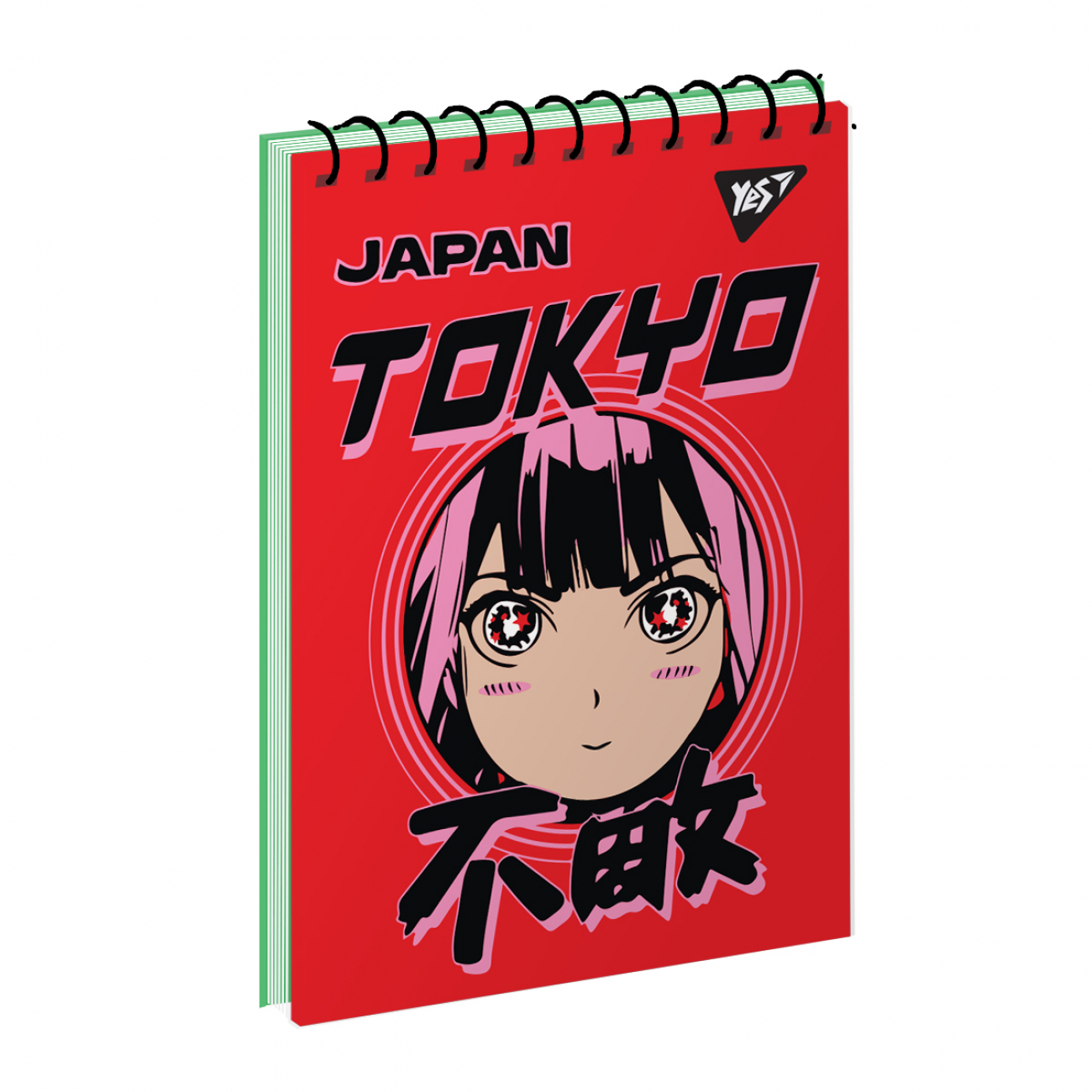 Блокнот пруж. А6 80 аркушів клітинка Anime.Tokyo