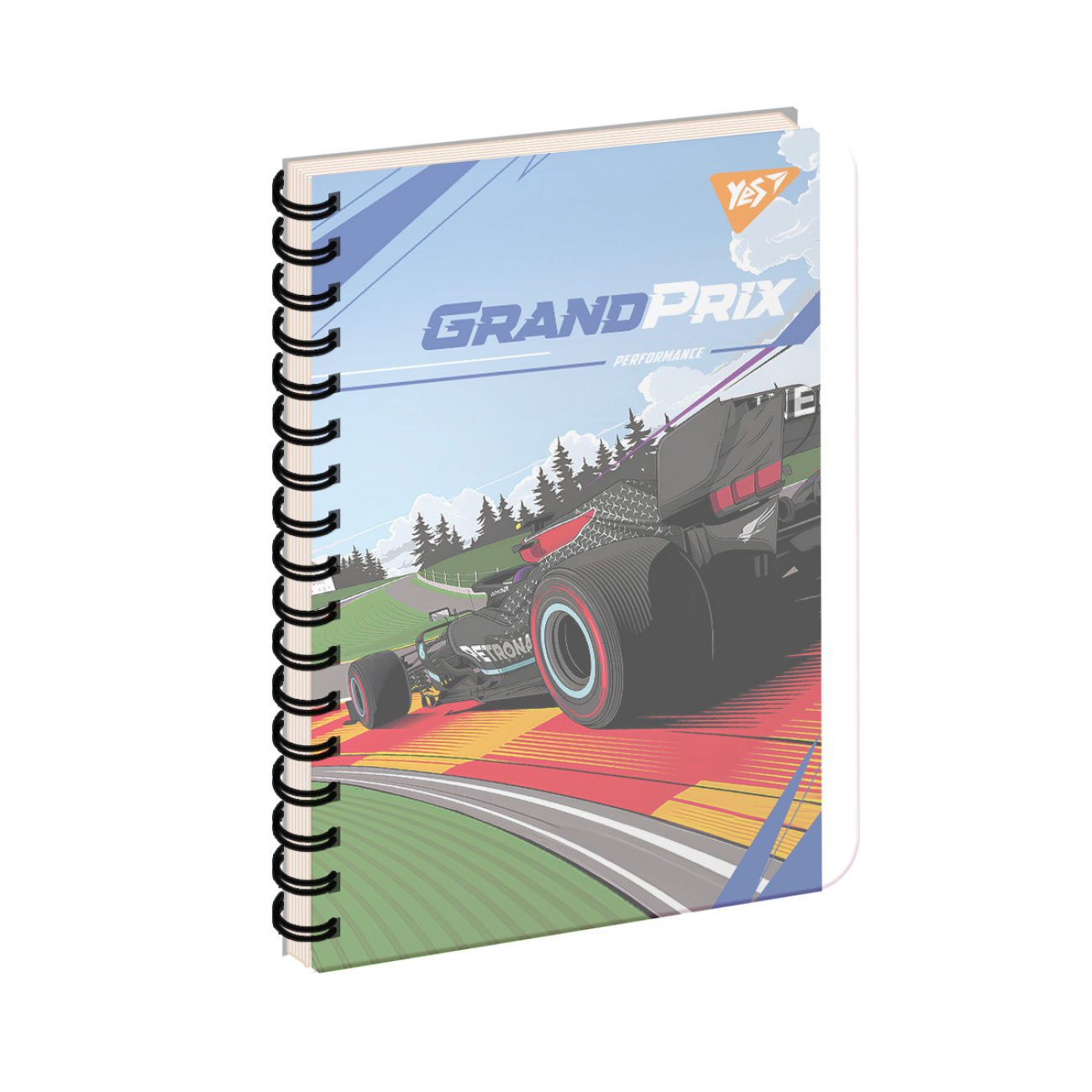 Блокнот пруж. В6 144 аркуші Grand prix