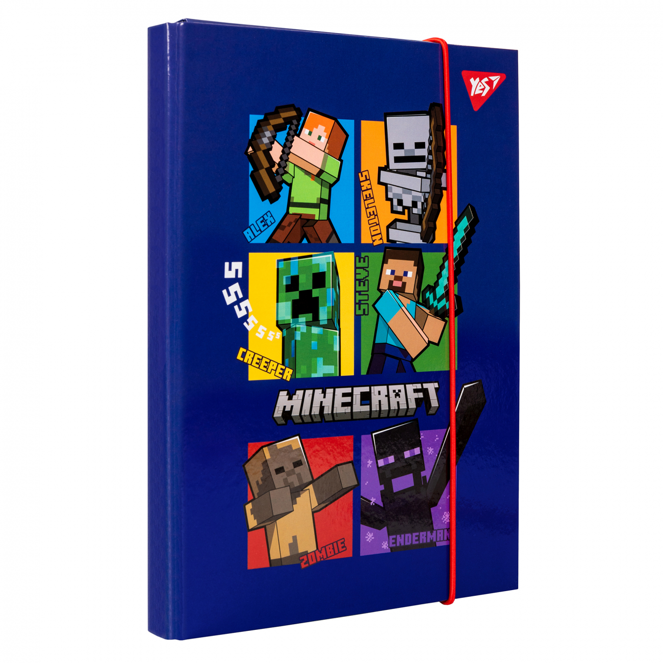 Папка для зош. В5 «Minecraft» на резинці картон