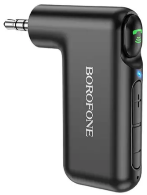 BT ресивер Borofone USB wideway car Aux black